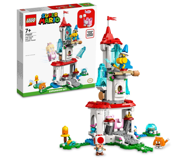 LEGO Super Mario 71407 Cat Peach i lodowa wieża - zestaw rozsz. - 1056693 - zdjęcie 3